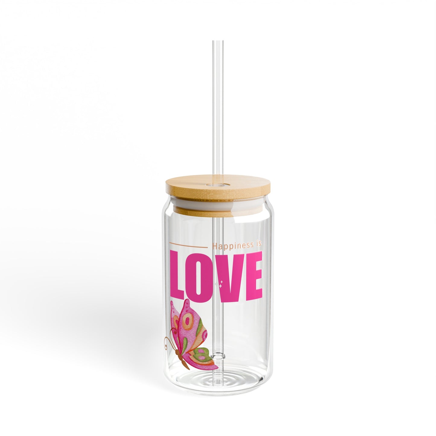 Love Sipper Glass, 16oz